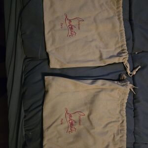 Christian Louboutin Beige Dust Bags